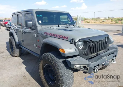 2018 Jeep Wrangler Unlimited Rubicon 4X4 из США, поврежденный, VIN 1C4HJXFG6JW254372